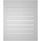 Ekena Millwork Vertical Surface Mount PVC Gable Vent: Functional, w/ 2"W x 2"P Brickmould Sill Frame, 22"W x 26"H GVPVE22X2603SF - alternate 5